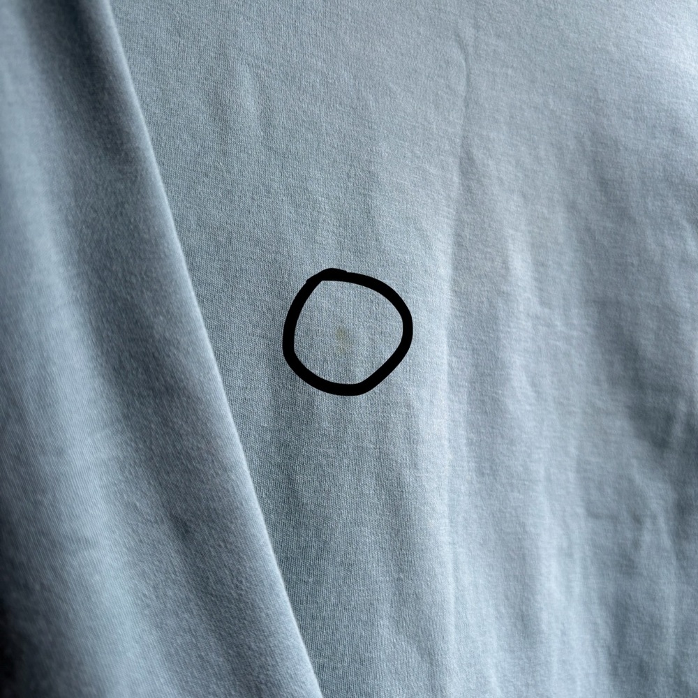 Eileen Fisher Round Neck 3/4 Sleeve 100% Cotton Ocean Blue Tee Shirt, Women’s XL - Picture 11 of 16